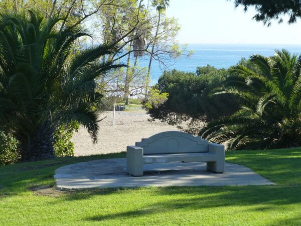 Battery JAAN 1 - Cabrillo Beach, Gun Emplacement, View Toward the Harbor