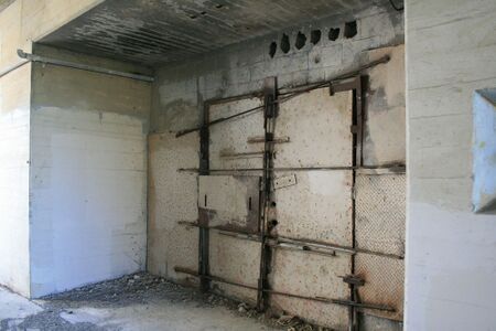 Battery 127 Casemate 1 Main Corridor Door
