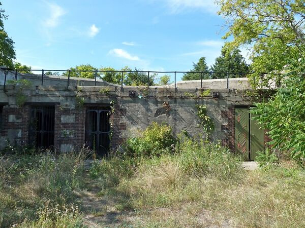 Fort Hancock Battery Alexander Gun Emplacement #2