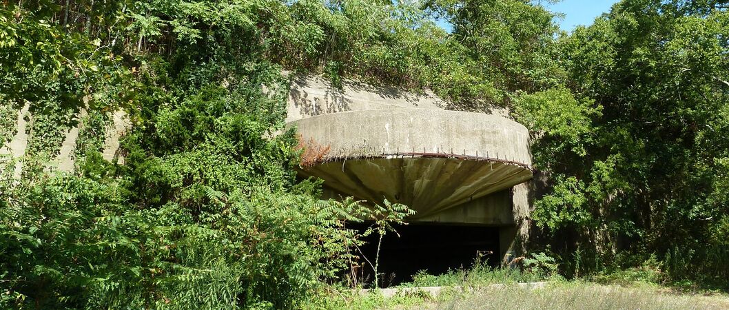 Fort Hancock Battery Kingman Gun Emplacement #1